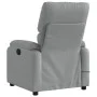 Sillón reclinable de masaje de tela gris claro de vidaXL, Sillones - Ref: Foro24-373422, Precio: 200,69 €, Descuento: %