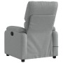 Sillón reclinable de masaje de tela gris claro de vidaXL, Sillones - Ref: Foro24-373422, Precio: 203,70 €, Descuento: %