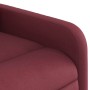 Sillón reclinable eléctrico tela rojo tinto en Sillones | Comprar online en Foru.es