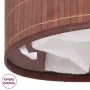 Cesto de la ropa de bambú ovalado marrón de vidaXL, Cestas para ropa - Ref: Foro24-245580, Precio: 29,65 €, Descuento: %
