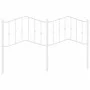 White metal headboard 180 cm by vidaXL, Headboards and footboards - Ref: Foro24-373874, Price: 28,83 €, Discount: %