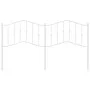 White metal headboard 180 cm by vidaXL, Headboards and footboards - Ref: Foro24-373874, Price: 28,83 €, Discount: %