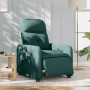 Sillón reclinable eléctrico tela verde oscuro en Sillones | Comprar online en Foru.es