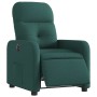 Sillón reclinable eléctrico tela verde oscuro en Sillones | Comprar online en Foru.es
