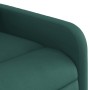Sillón reclinable eléctrico tela verde oscuro en Sillones | Comprar online en Foru.es