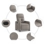 Sillón reclinable eléctrico tela gris taupé en Sillones | Comprar online en Foru.es