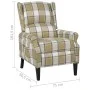 Liegestuhl aus grünem Stoff von vidaXL, Sessel - Ref: Foro24-329308, Preis: 198,20 €, Rabatt: %
