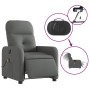 Sillón reclinable de masaje eléctrico tela gris oscuro en Sillones | Comprar online en Foru.es