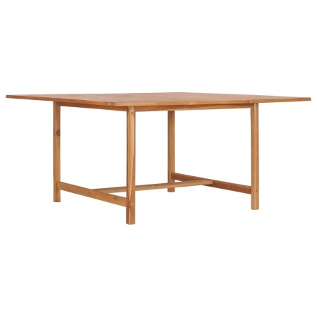 Mesa de jardín de madera maciza de teca 150x150x76 cm de vidaXL, Mesas de jardín - Ref: Foro24-49008, Precio: 307,10 €, Descu...