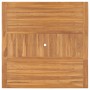 Mesa de jardín de madera maciza de teca 150x150x76 cm de vidaXL, Mesas de jardín - Ref: Foro24-49008, Precio: 307,10 €, Descu...