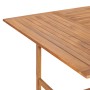 Mesa de jardín de madera maciza de teca 150x150x76 cm de vidaXL, Mesas de jardín - Ref: Foro24-49008, Precio: 307,10 €, Descu...