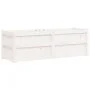 Jardinera madera maciza de pino blanco 150x50x50 cm de vidaXL, Maceteros y jardineras - Ref: Foro24-837485, Precio: 119,66 €,...