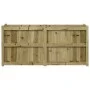 Jardinera de madera de pino impregnada 150x50x70 cm de vidaXL, Maceteros y jardineras - Ref: Foro24-837493, Precio: 143,99 €,...
