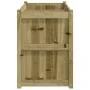 Jardinera de madera de pino impregnada 150x50x70 cm de vidaXL, Maceteros y jardineras - Ref: Foro24-837493, Precio: 143,99 €,...