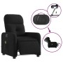 Sillón reclinable de masaje eléctrico tela negro en Sillones | Comprar online en Foru.es