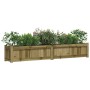 Jardinera de madera de pino impregnada 180x31x31 cm de vidaXL, Maceteros y jardineras - Ref: Foro24-837502, Precio: 104,77 €,...
