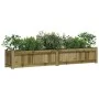Jardinera de madera de pino impregnada 180x31x31 cm de vidaXL, Maceteros y jardineras - Ref: Foro24-837502, Precio: 103,29 €,...