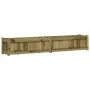 Jardinera de madera de pino impregnada 180x31x31 cm de vidaXL, Maceteros y jardineras - Ref: Foro24-837502, Precio: 103,29 €,...
