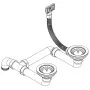 Kitchen sink with two gray granite bowls by vidaXL, Sinks - Ref: Foro24-142951, Price: 192,89 €, Discount: %
