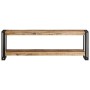 Mueble para TV de madera maciza de mango rugosa 120x30x40 cm en Muebles TV | Comprar online en Foru.es