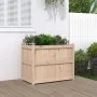 Jardinera de madera maciza de pino 90x50x70 cm de vidaXL, Maceteros y jardineras - Ref: Foro24-837469, Precio: 80,66 €, Descu...