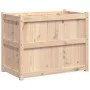 Jardinera de madera maciza de pino 90x50x70 cm de vidaXL, Maceteros y jardineras - Ref: Foro24-837469, Precio: 80,66 €, Descu...