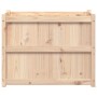 Jardinera de madera maciza de pino 90x50x70 cm de vidaXL, Maceteros y jardineras - Ref: Foro24-837469, Precio: 84,68 €, Descu...
