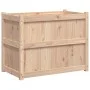 Jardinera de madera maciza de pino 90x50x70 cm de vidaXL, Maceteros y jardineras - Ref: Foro24-837469, Precio: 80,66 €, Descu...