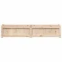 Jardinera de madera maciza de pino 150x31x31 cm de vidaXL, Maceteros y jardineras - Ref: Foro24-837474, Precio: 74,55 €, Desc...