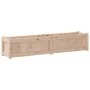 Jardinera de madera maciza de pino 150x31x31 cm de vidaXL, Maceteros y jardineras - Ref: Foro24-837474, Precio: 74,55 €, Desc...