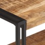 Mueble para TV de madera maciza de mango rugosa 120x30x40 cm en Muebles TV | Comprar online en Foru.es