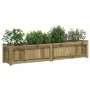 Jardineras de exterior 2 unidades madera impregnada de pino de vidaXL, Maceteros y jardineras - Ref: Foro24-837483, Precio: 1...