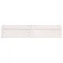 Jardinera de madera maciza de pino blanca 150x31x31 cm de vidaXL, Maceteros y jardineras - Ref: Foro24-837476, Precio: 88,12 ...