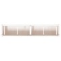 Jardinera de madera maciza de pino blanca 150x31x31 cm de vidaXL, Maceteros y jardineras - Ref: Foro24-837476, Precio: 91,95 ...