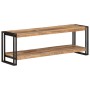 Mueble para TV de madera maciza de mango rugosa 120x30x40 cm en Muebles TV | Comprar online en Foru.es