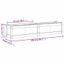 Jardinera de madera maciza de pino blanca 150x31x31 cm de vidaXL, Maceteros y jardineras - Ref: Foro24-837476, Precio: 91,95 ...