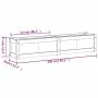 Jardinera de madera maciza de pino blanca 150x31x31 cm de vidaXL, Maceteros y jardineras - Ref: Foro24-837476, Precio: 88,12 ...