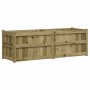 Jardinera de madera de pino impregnada 150x50x50cm de vidaXL, Maceteros y jardineras - Ref: Foro24-837488, Precio: 149,25 €, ...