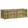 Jardinera de madera de pino impregnada 150x50x50cm de vidaXL, Maceteros y jardineras - Ref: Foro24-837488, Precio: 139,03 €, ...