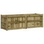 Jardinera de madera de pino impregnada 150x50x50cm de vidaXL, Maceteros y jardineras - Ref: Foro24-837488, Precio: 139,03 €, ...