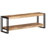 Mueble para TV de madera maciza de mango rugosa 120x30x40 cm en Muebles TV | Comprar online en Foru.es
