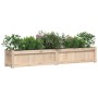 Jardineras de exterior 2 unidades madera maciza de pino de vidaXL, Maceteros y jardineras - Ref: Foro24-837495, Precio: 115,4...