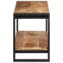 Mueble para TV de madera maciza de mango rugosa 120x30x40 cm en Muebles TV | Comprar online en Foru.es