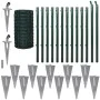 Euro Green Steel Fence 25x0.8 m by vidaXL, fence panels - Ref: Foro24-142387, Price: 218,89 €, Discount: %
