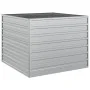 Arriate de acero galvanizado plateado 100x100x77 cm de vidaXL, Maceteros y jardineras - Ref: Foro24-316883, Precio: 61,61 €, ...