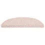 Alfombrilla autoadhesiva escalera sisal 15 uds roja 65x21x4 cm de vidaXL, Alfombrillas para escalones - Ref: Foro24-326876, P...