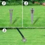 Euro Green Steel Fence 25x0.8 m by vidaXL, fence panels - Ref: Foro24-142387, Price: 218,89 €, Discount: %