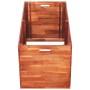Arriate de madera de acacia 100x50x50 cm de vidaXL, Maceteros y jardineras - Ref: Foro24-44032, Precio: 99,11 €, Descuento: %