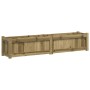 Jardinera de madera de pino impregnada 150x31x31 cm de vidaXL, Maceteros y jardineras - Ref: Foro24-837482, Precio: 83,18 €, ...