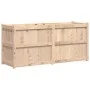 Jardinera de madera maciza de pino 150x50x70 cm de vidaXL, Maceteros y jardineras - Ref: Foro24-837489, Precio: 144,62 €, Des...